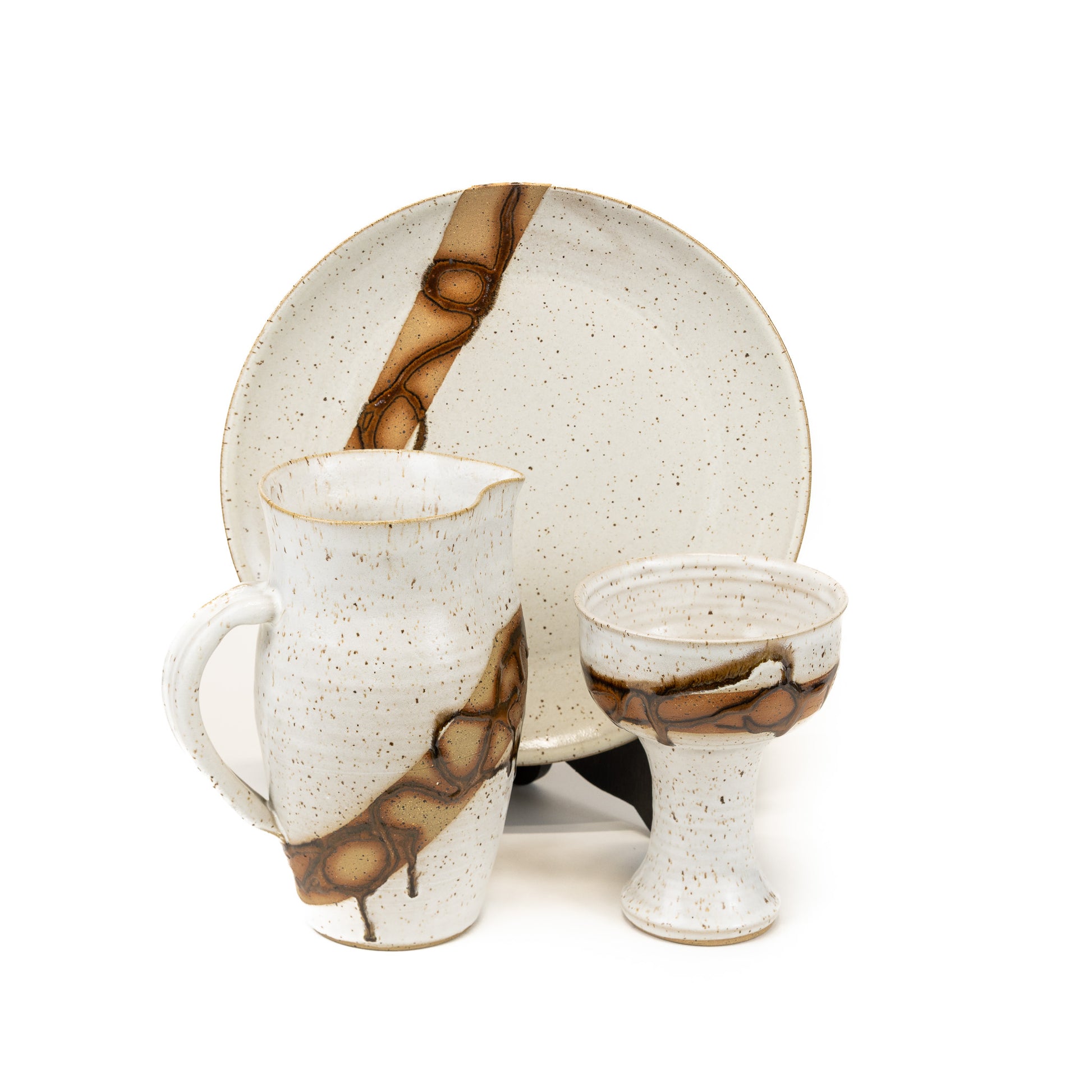 Communion Set - White Pine