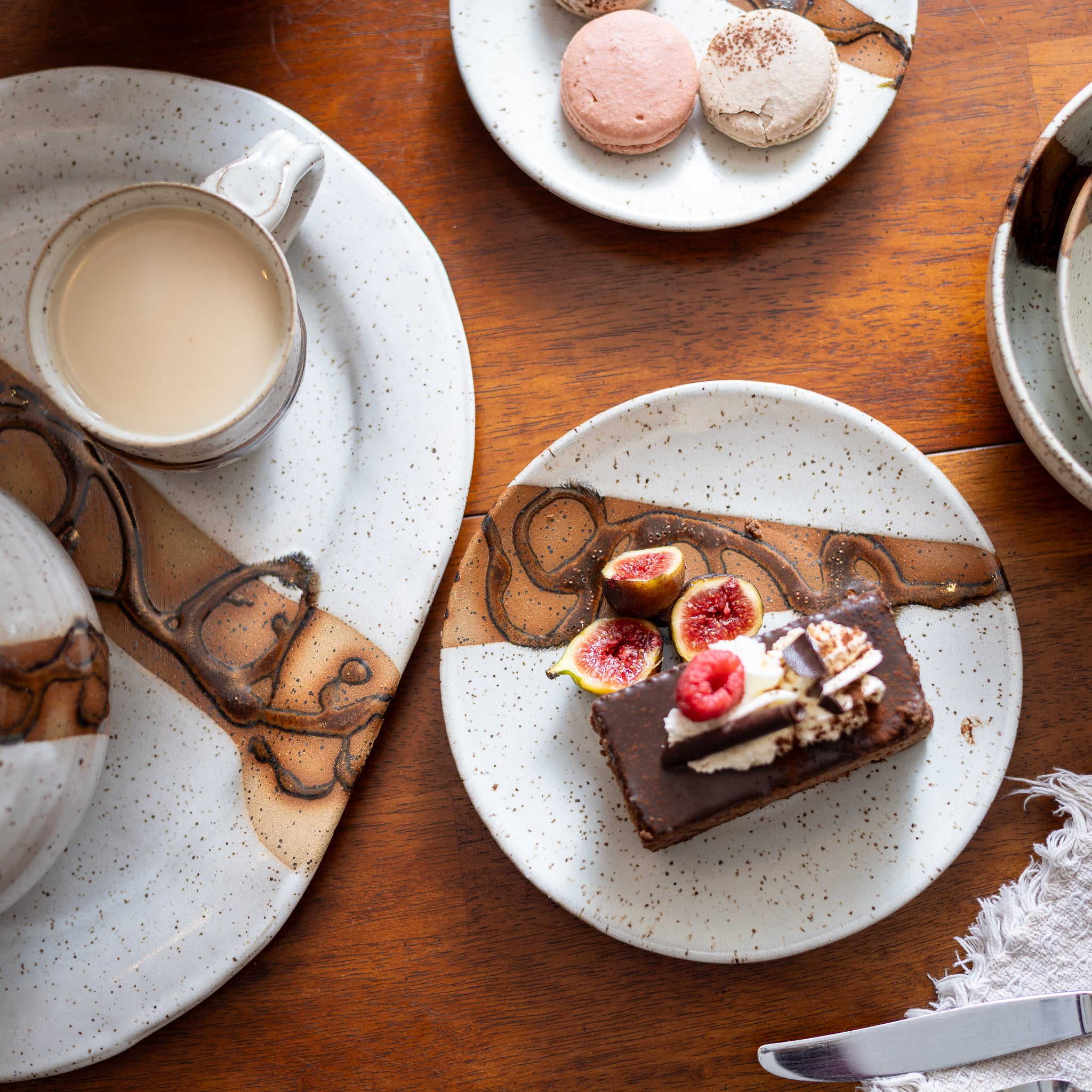 Dessert Plate - White Pine