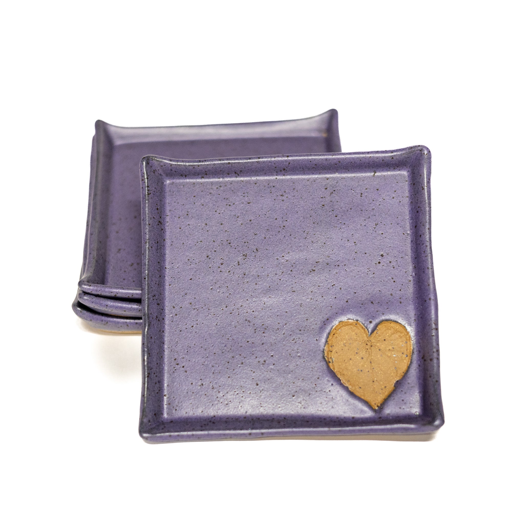 Small Square Heart Tray