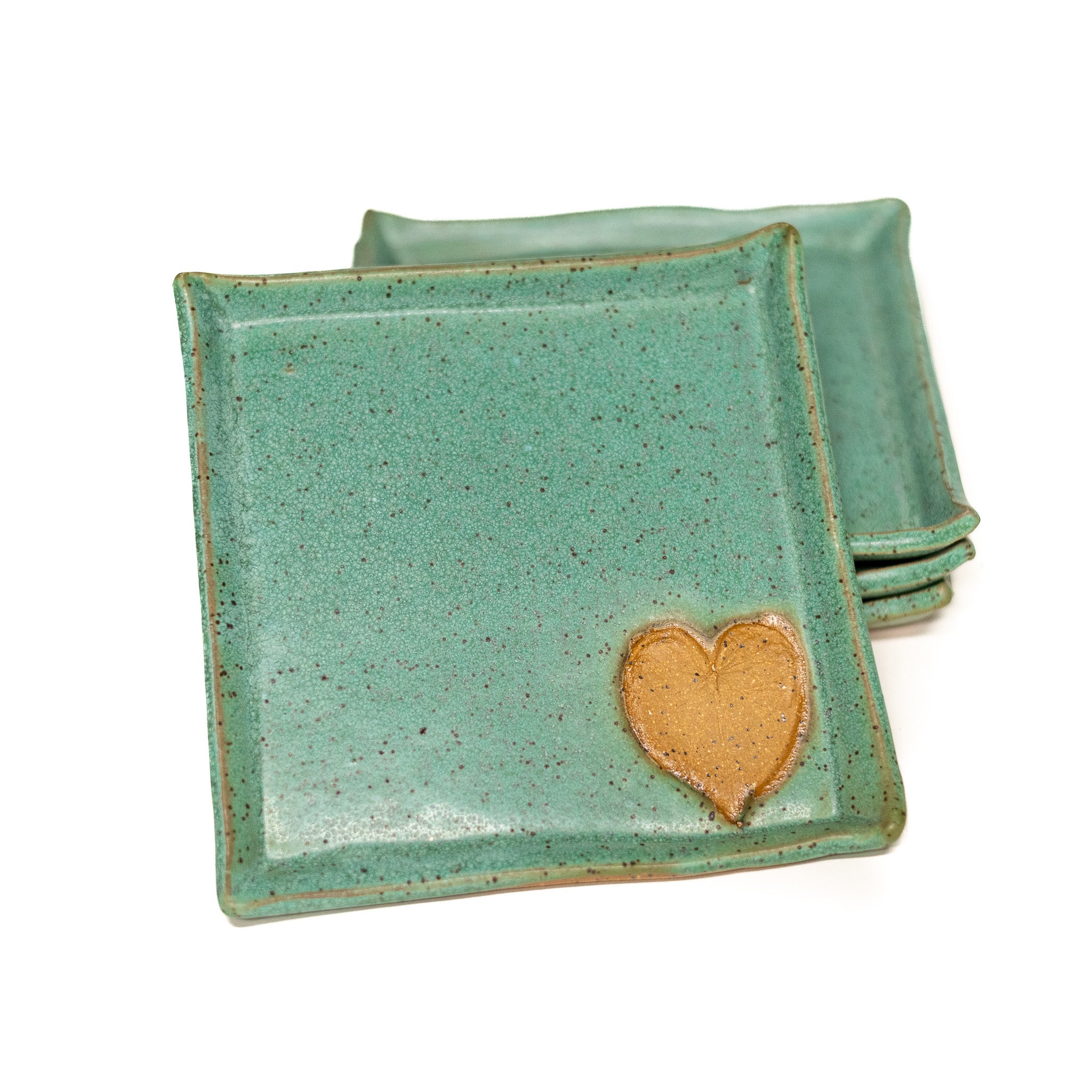Small Square Heart Tray