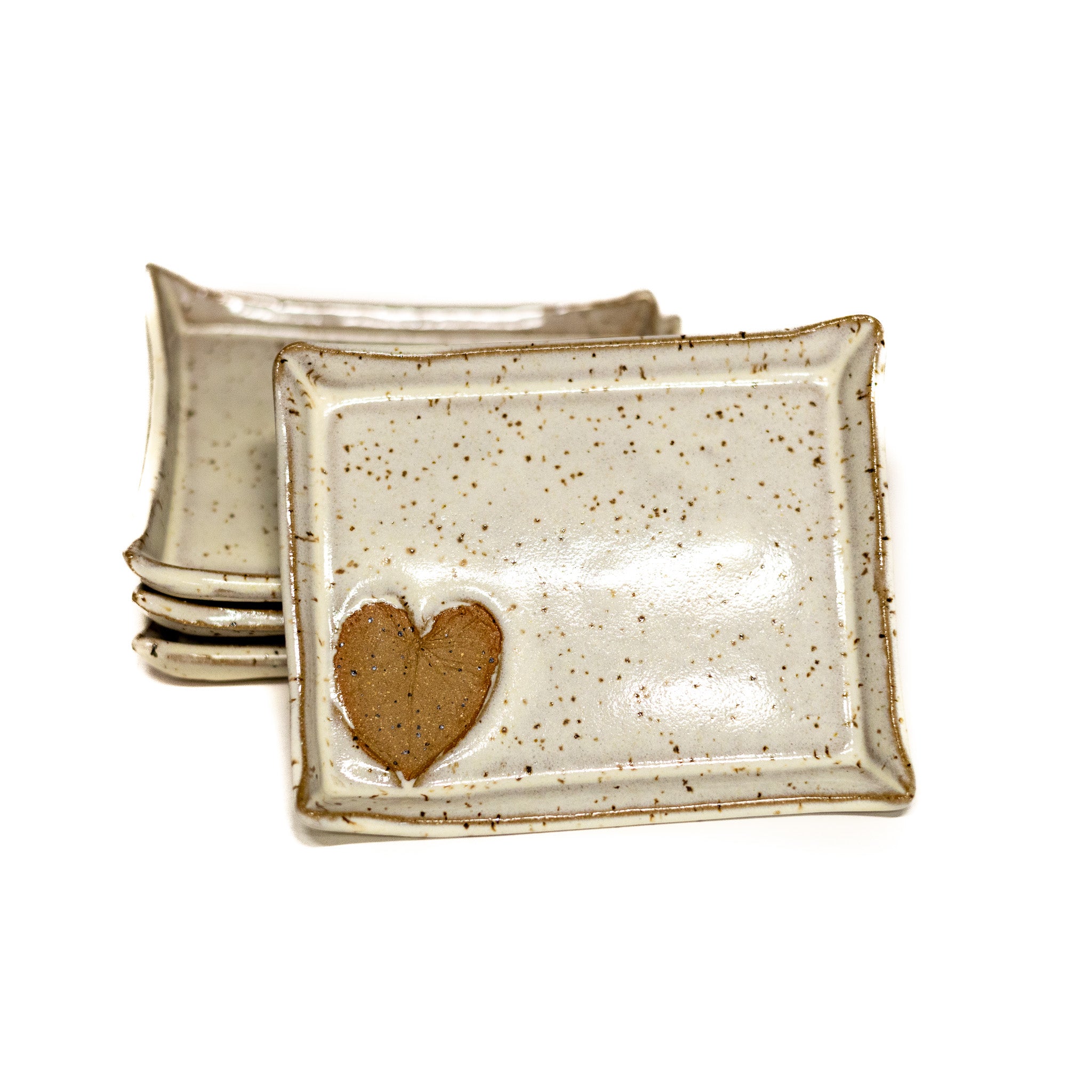 Small Rectangle Heart Tray