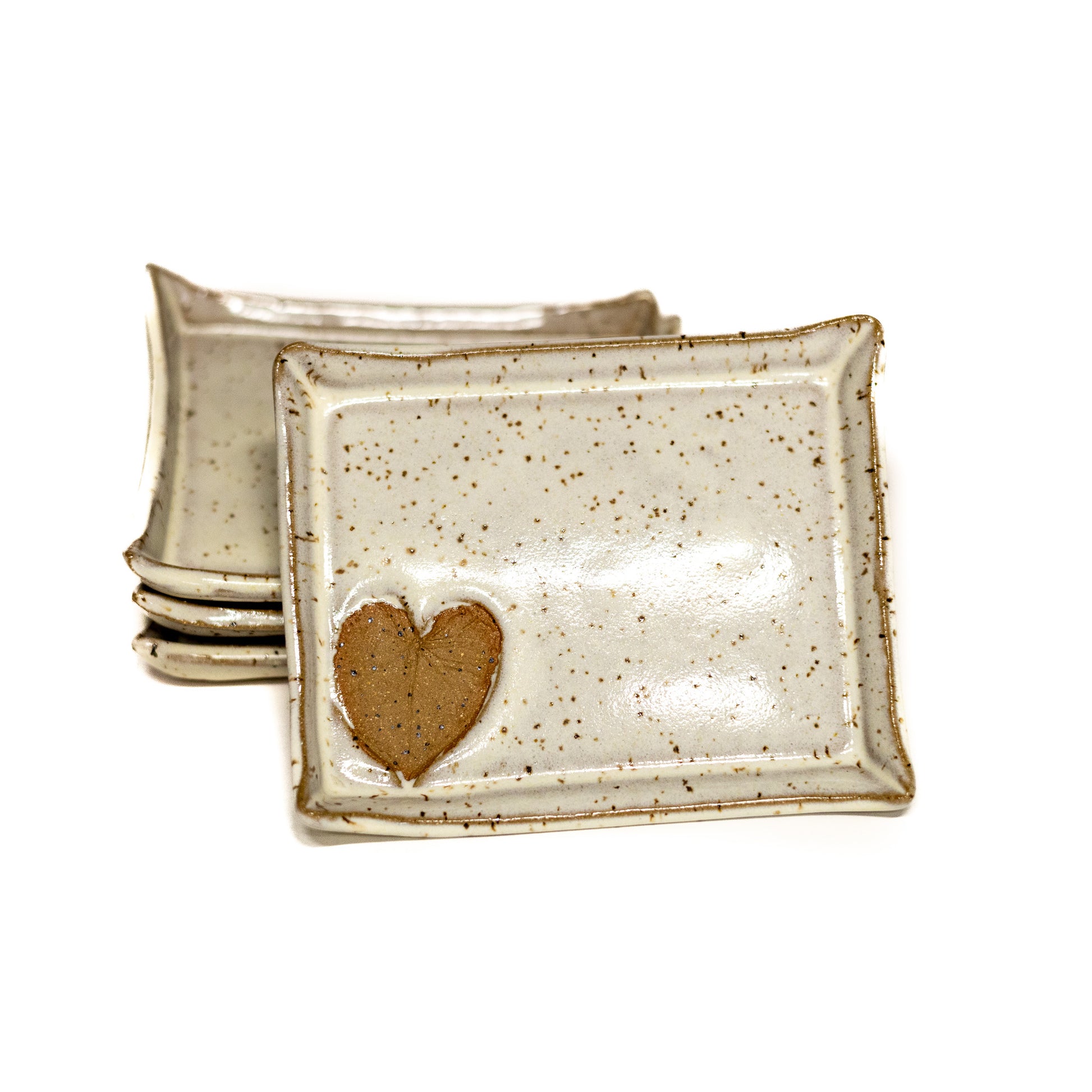 Small Rectangle Heart Tray