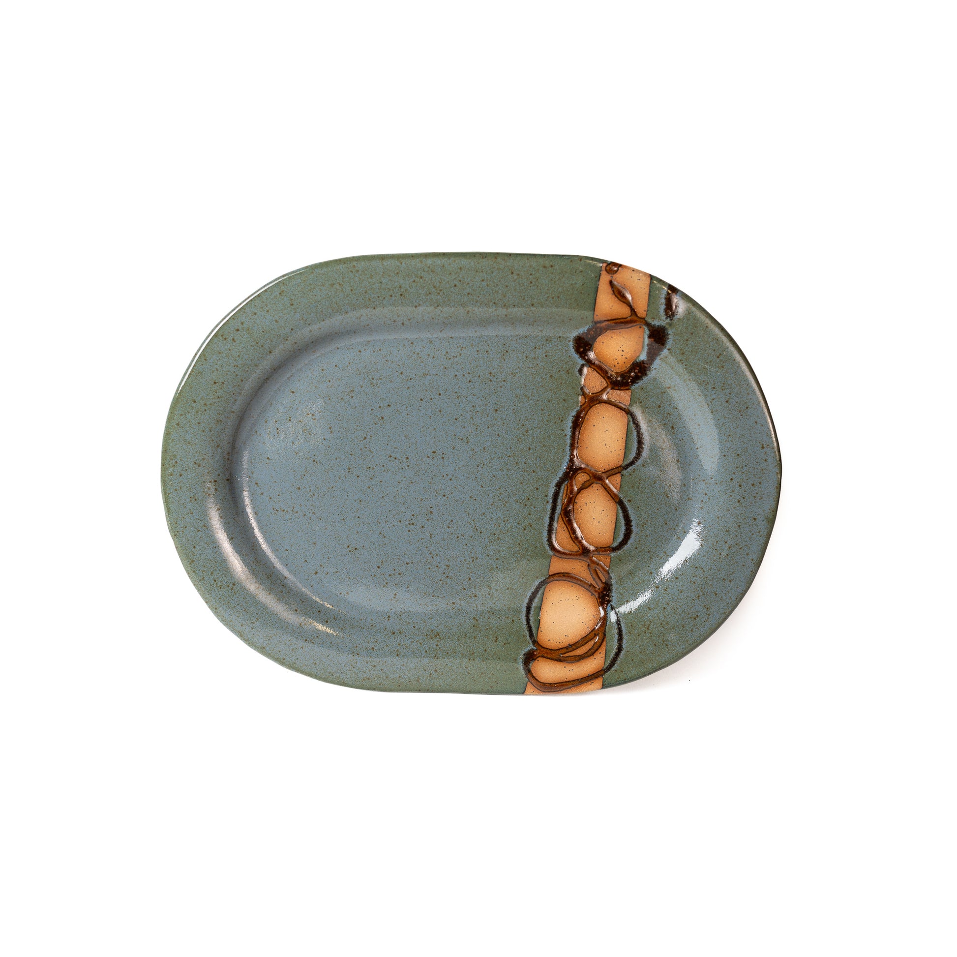 Large Oval Serving Tray - Greybeard