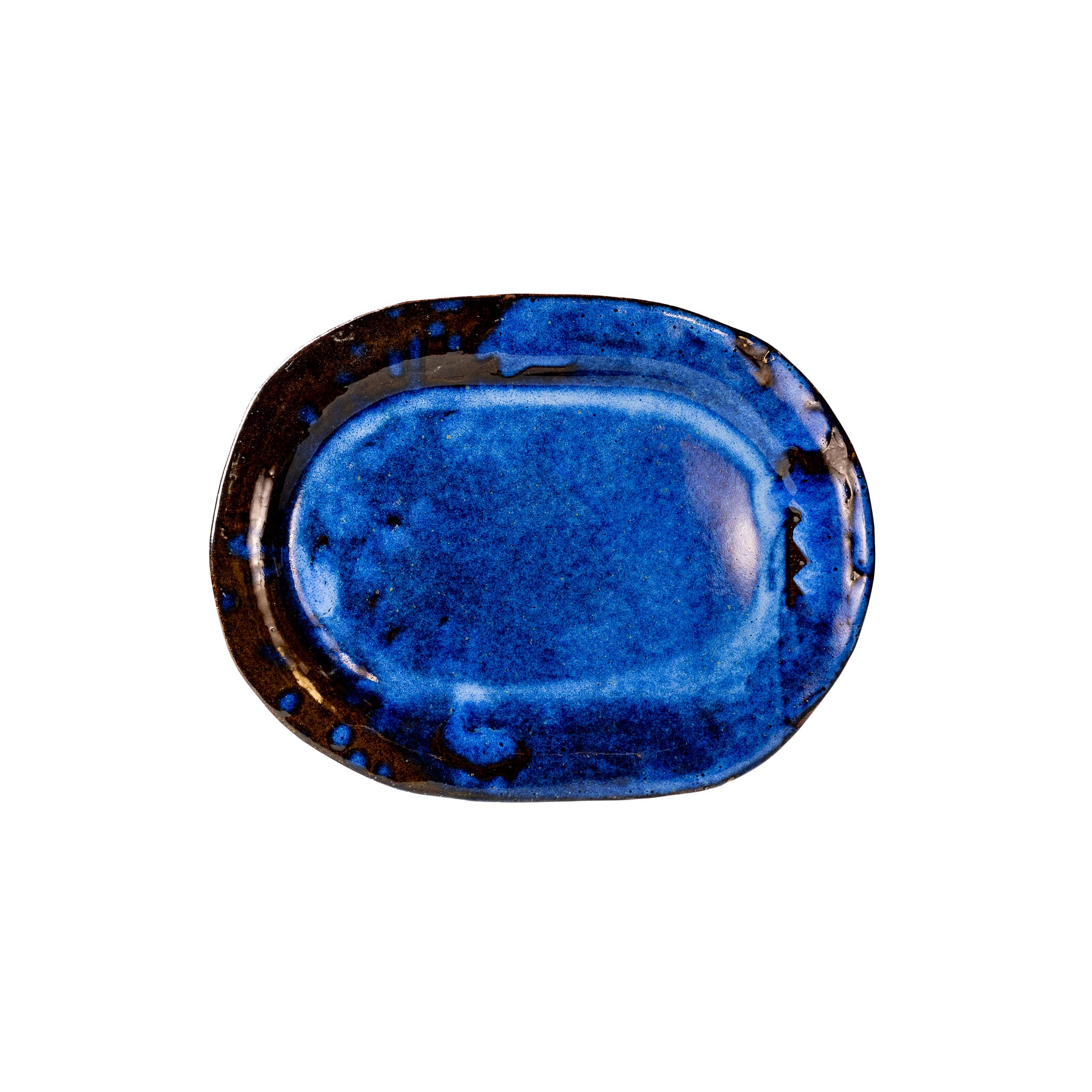 Large Oval Serving Tray - Midnight