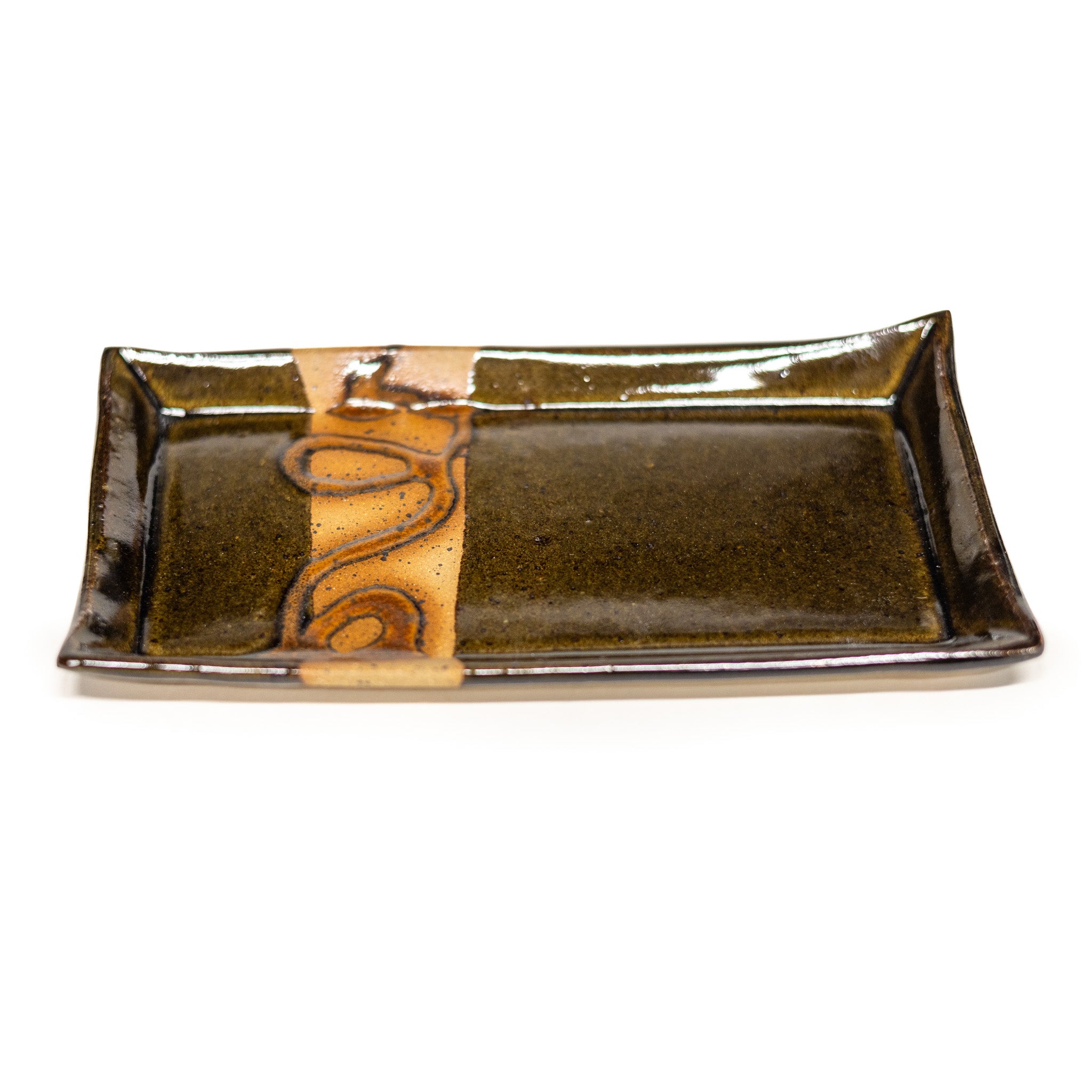 Long Rectangle Tray - Black Mountain