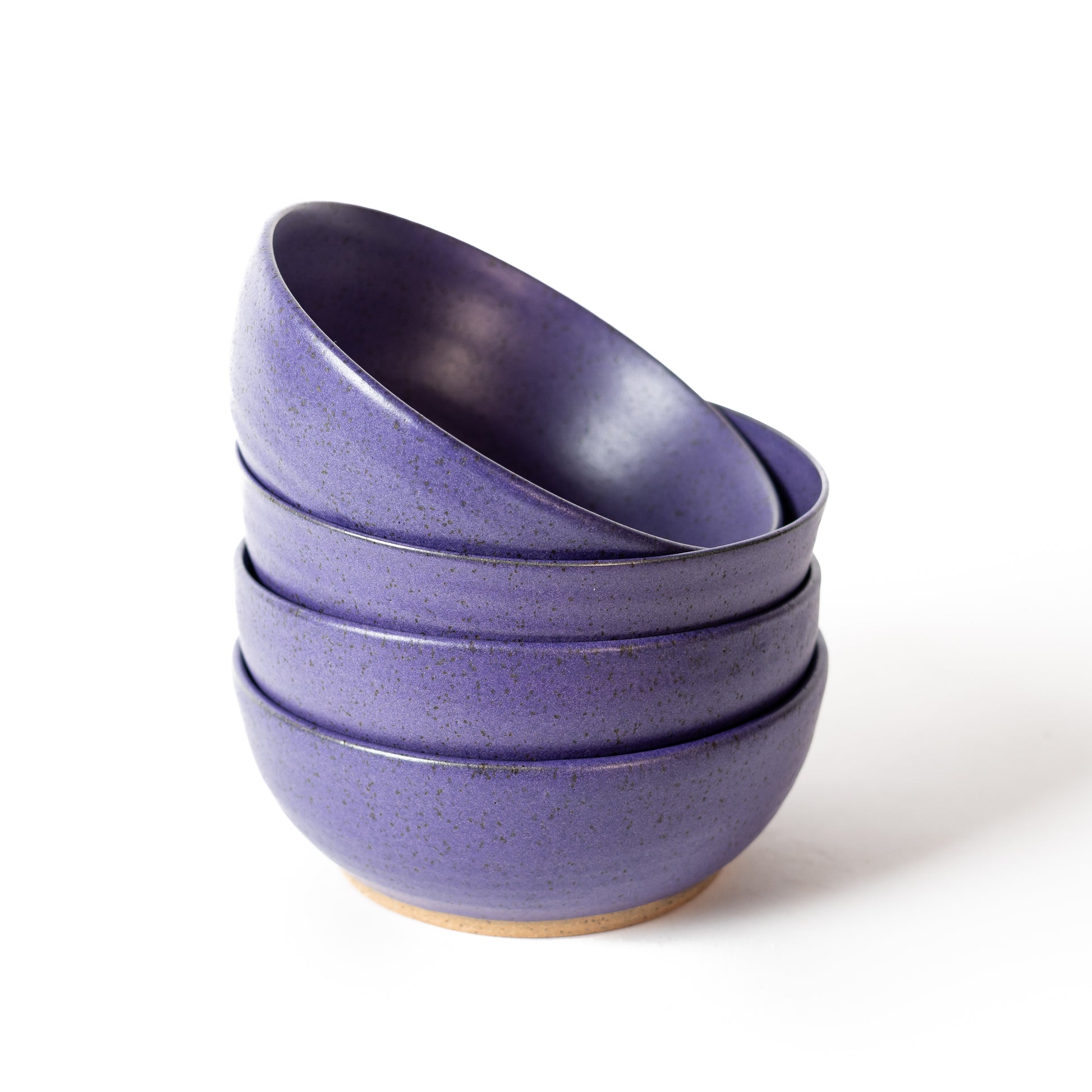 Six Piece Dinnerware Set for Four - Purple