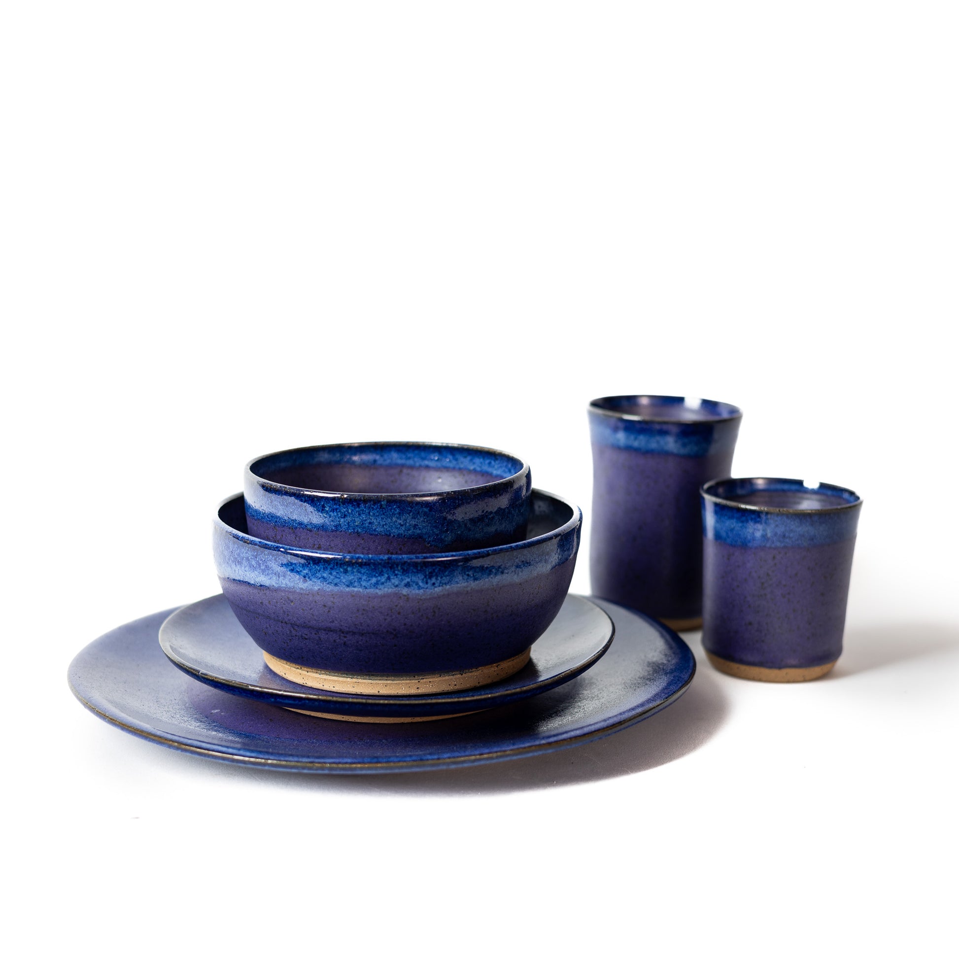 Six Piece Dinnerware Set for Four - Iris