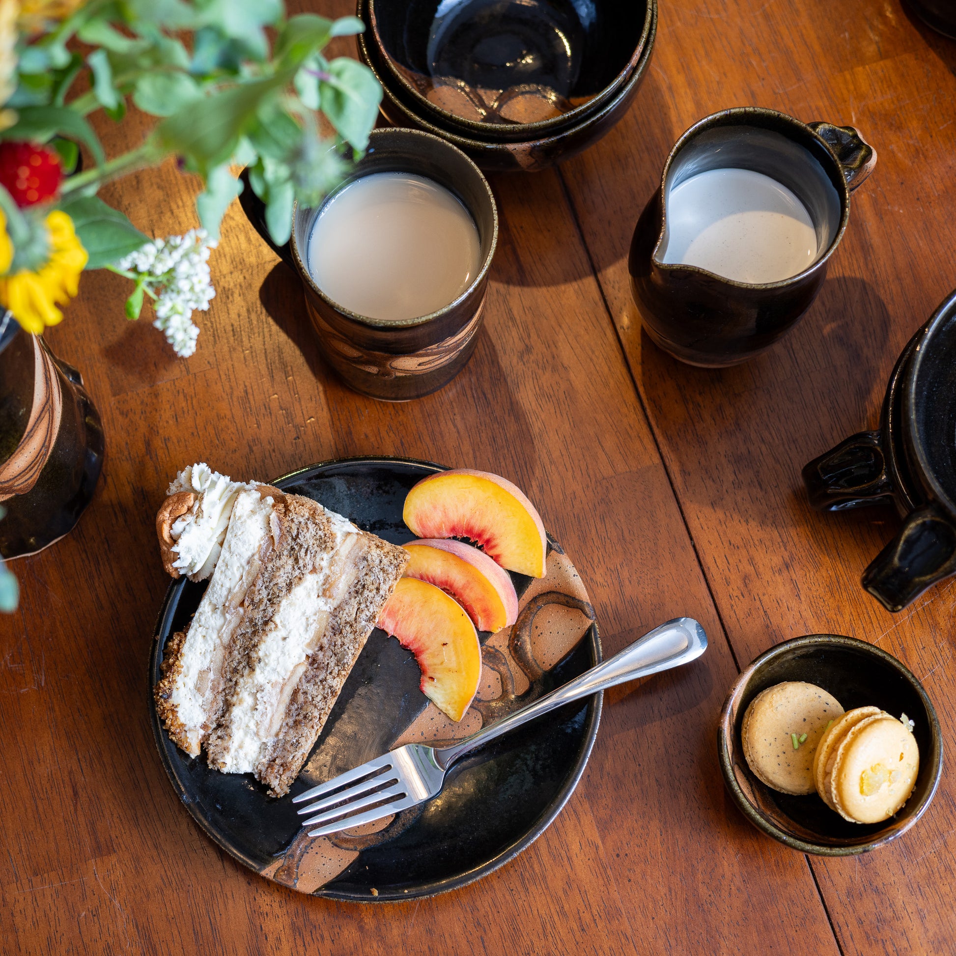 Six Piece Dinnerware Set for Four - Black Mountain