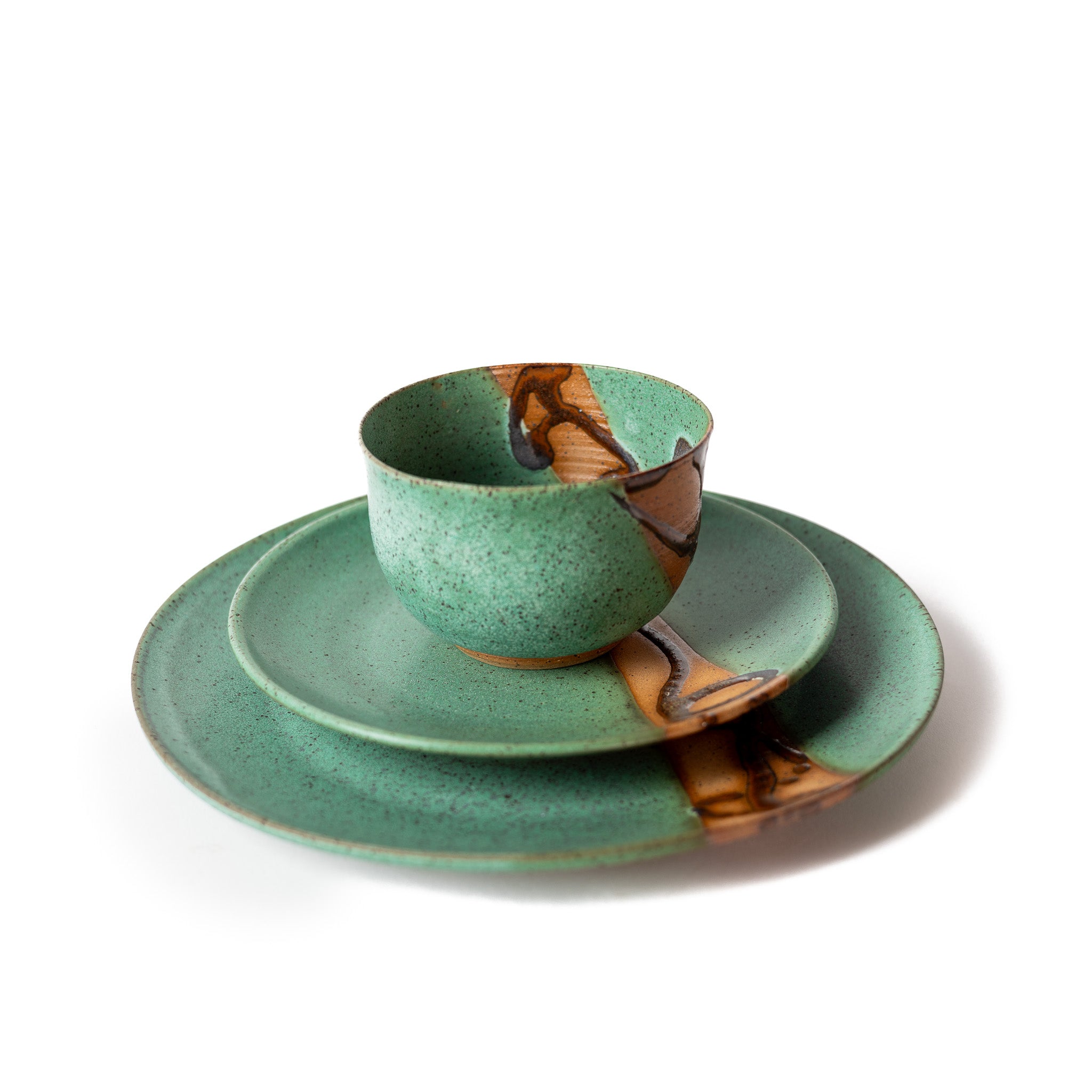 Three Piece Dinnerware Set for Four - Spruce Knob