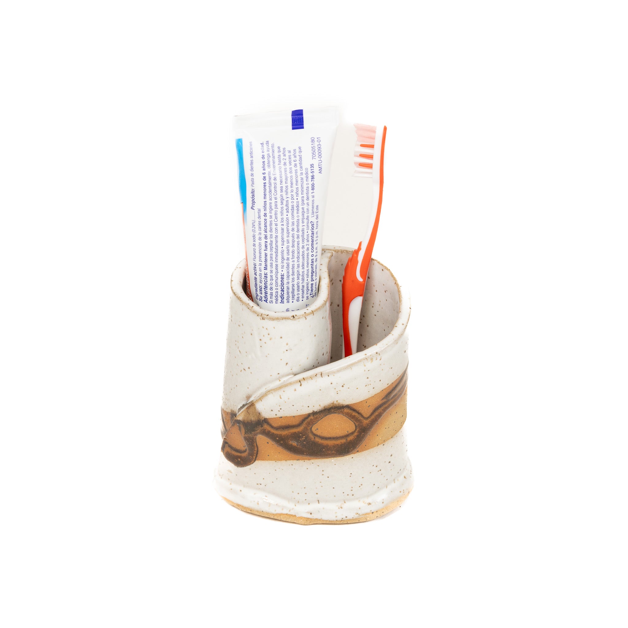 Toothbrush Holder - White Pine